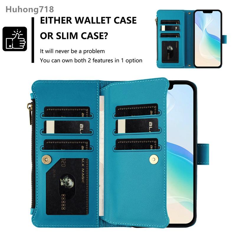 Zipper Leather Case For Samsung Galaxy M06 F06 M15 F15 M16 F16 M34 F34 M54 F54 M55 C55 M56 M62 F62 SC-53F SCG33 4G 5G Wallet Cover Casing