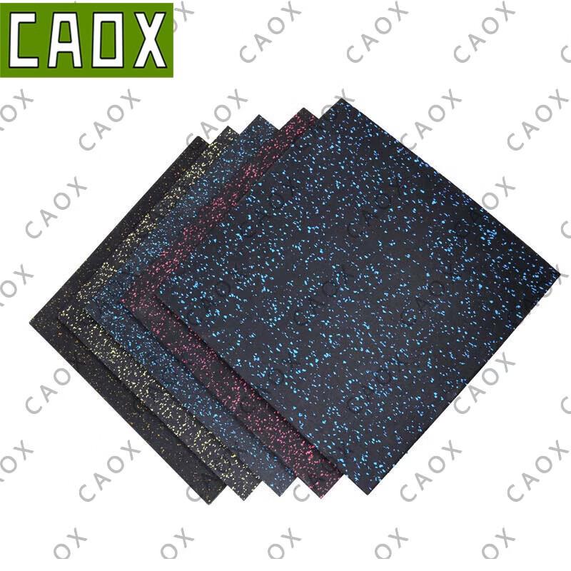 CAOX Shock-Absorbing Gym Rubber Floor Mat
