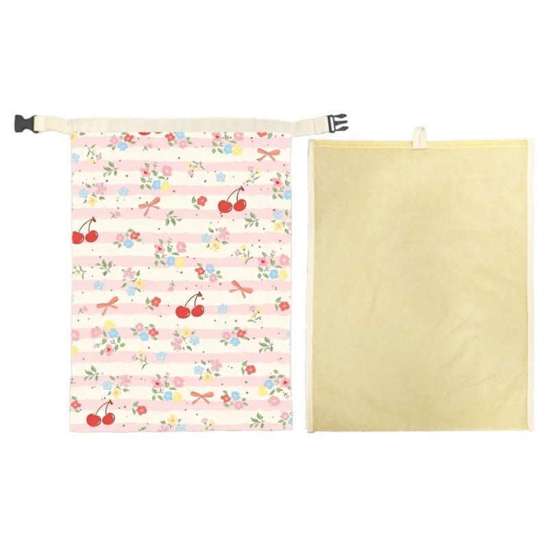 Two Piece Organic Cotton Bread Preservation System Natural Cotton Properties And Reinforced Closure