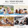 Beach Blanket Sandproof 200 X 140cm Beach Mat Lightweight Picnic  for Travel Hiking Sports Portable folding seat cushion beach blanket