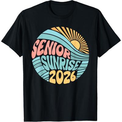 Retro Senior Sonnenaufgang 2026 Senioren des Jahrgangs Abschluss T-Shirt