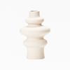 Trend Spiral Plain-Fired Ceramic Vase Home Furnishing Living Room Ornament Dried Flowers Flowers Hydroponic Flower Arrangements