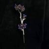 Creative Branch-Shaped Flower Insert Brooch Jewelry DIY Clothing Corsage Metal Branch Pins For Brooches With Insert Flowers