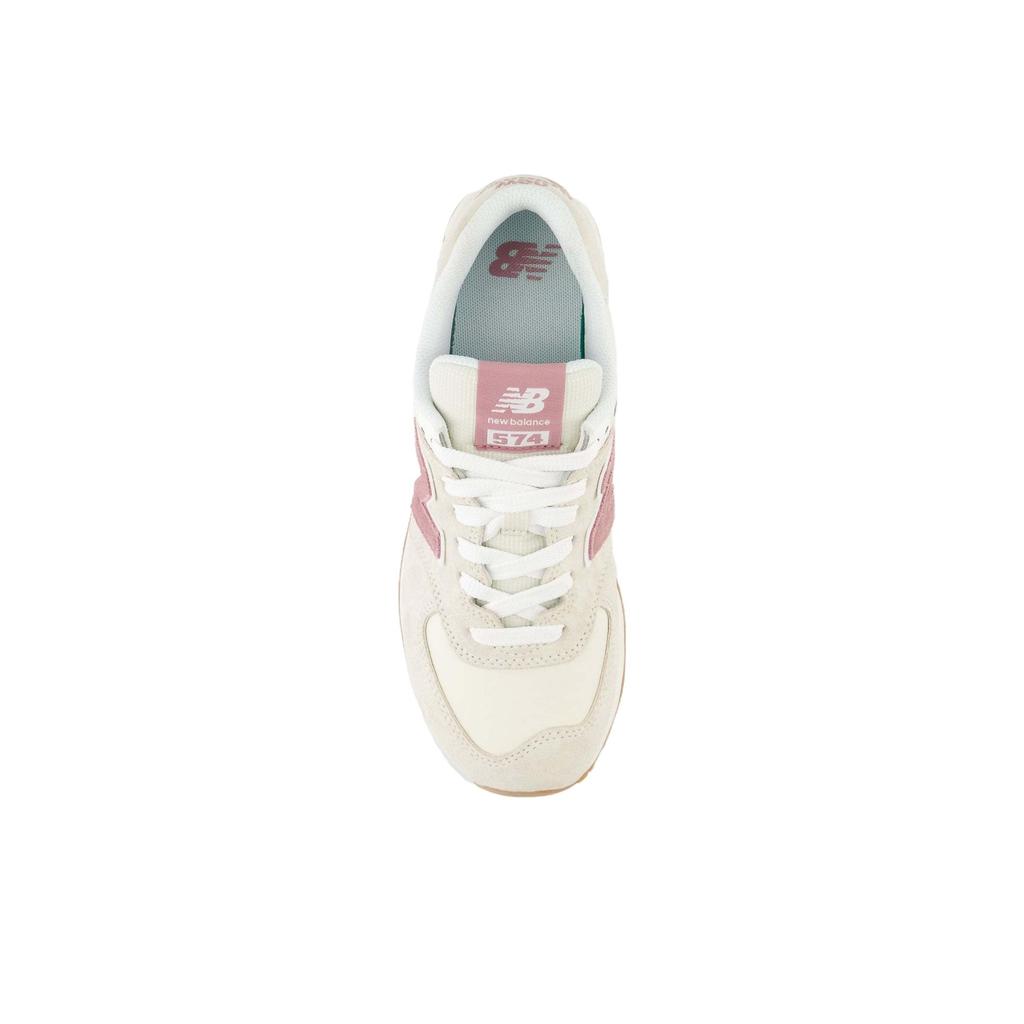 New Balance 574 Linen Rosewood Men Sneakers Cream WL574QC2