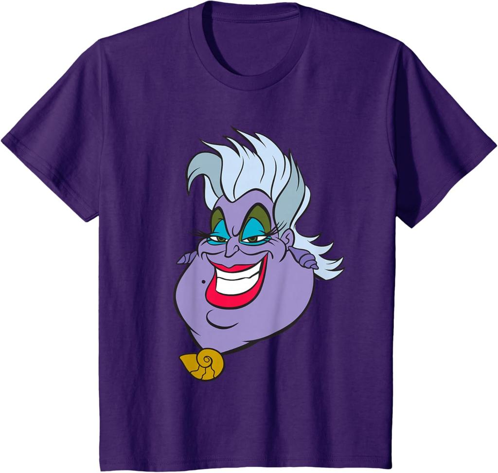 Disney Villains The Little Mermaid Ursula Big Face Costume T-Shirt