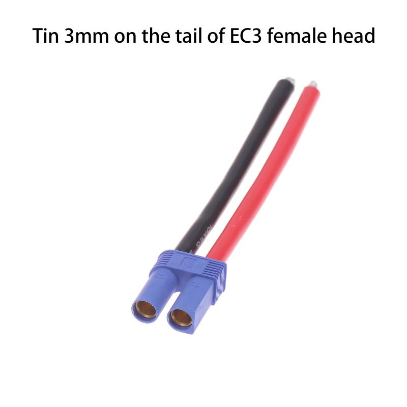 Ec2/3/5/8 Male/Female Plug Jack Wire Connector Battery Connector For Car Rc Battery Toys Charging Adapter Diy Lipo Battery Parts