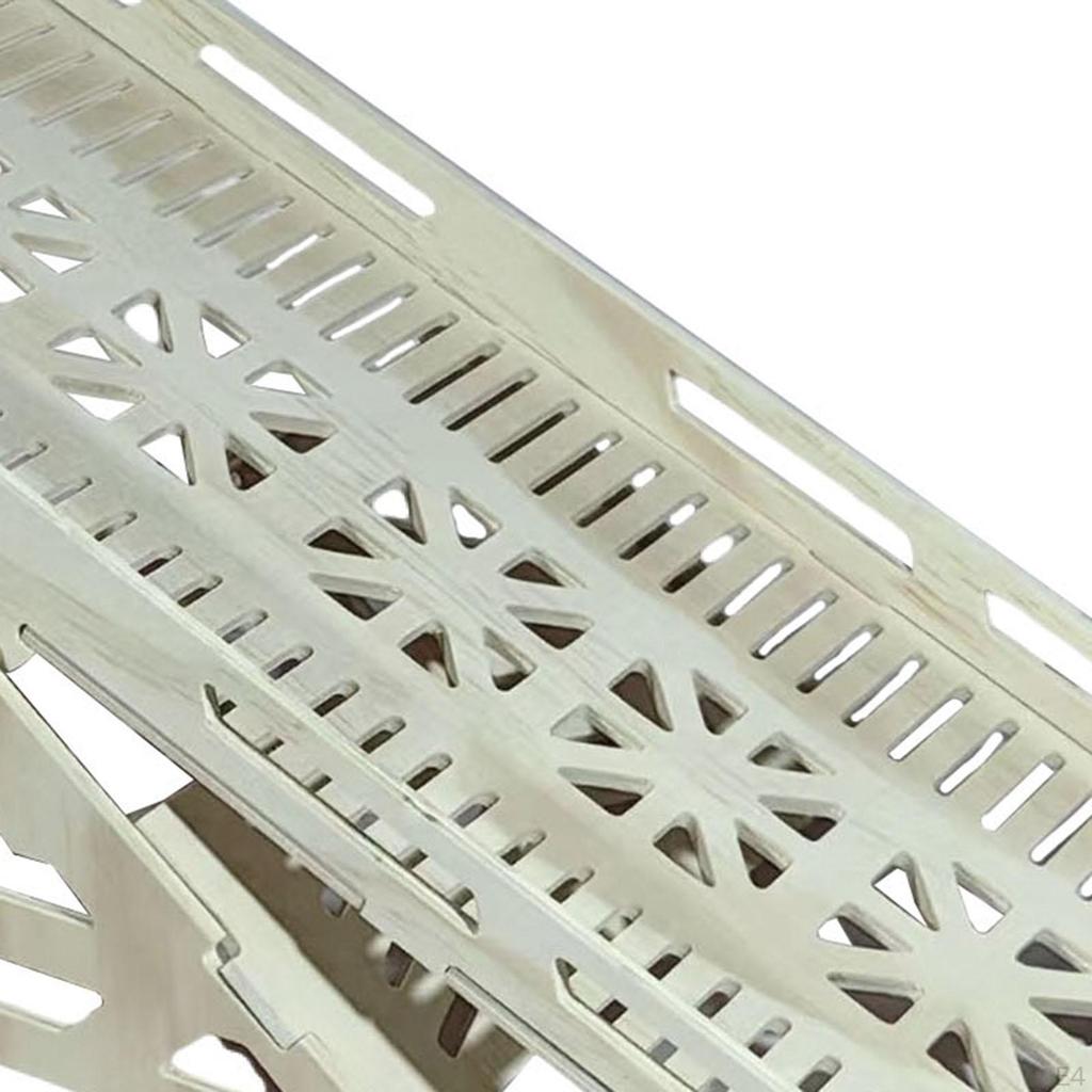 RC-Car-Brückenkletterszene, Requisite, Desktop-Hindernisrampe aus Holz für 1/24 Crawler