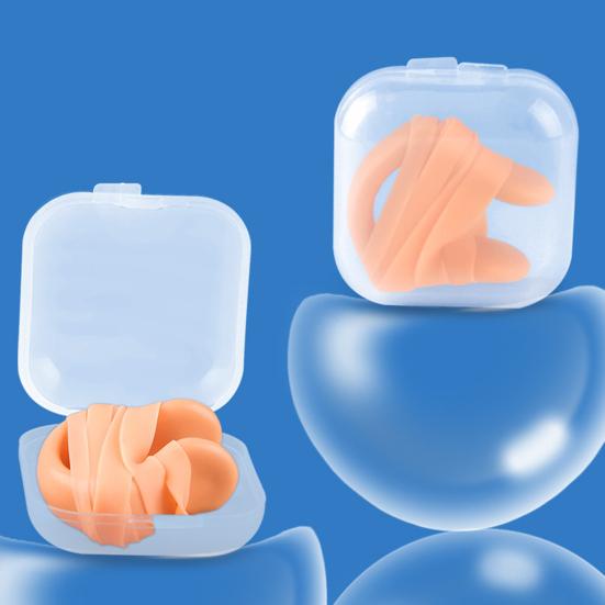 Unisex Strap Nose Clip Adjustable Diving Nose Clip with Strap Waterproof Pool Nose Clip for Swimming Competition Training