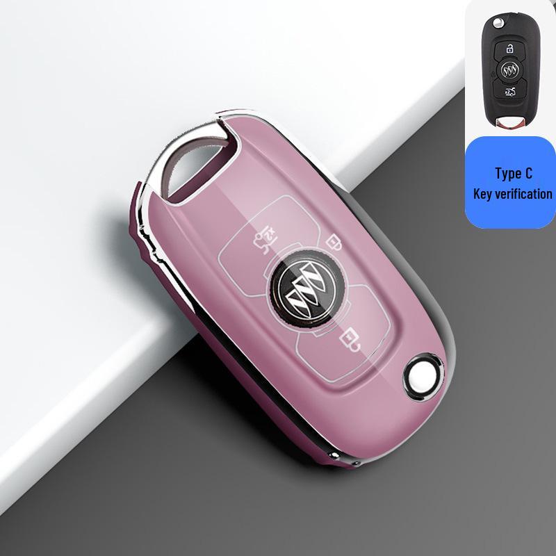 Buick Verano Key Cover for 2016-2019 Models - Women's Style with Buckle