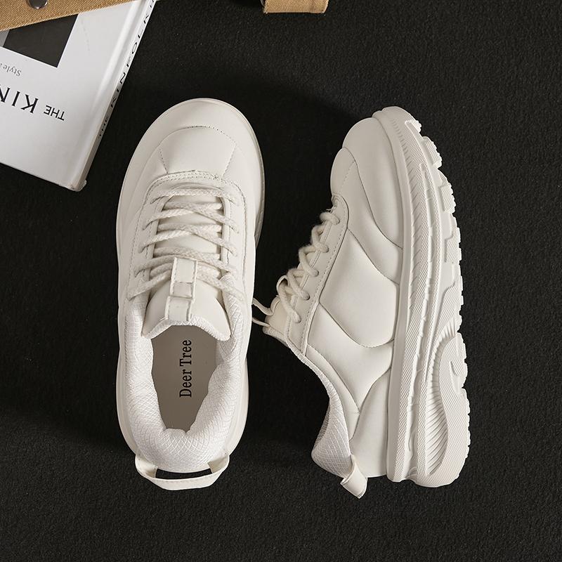 Fashion 2025 New Women's Platform Dad Shoes Candy Color Strappy Casual Shoes Heightened Bread Sports Running Shoes