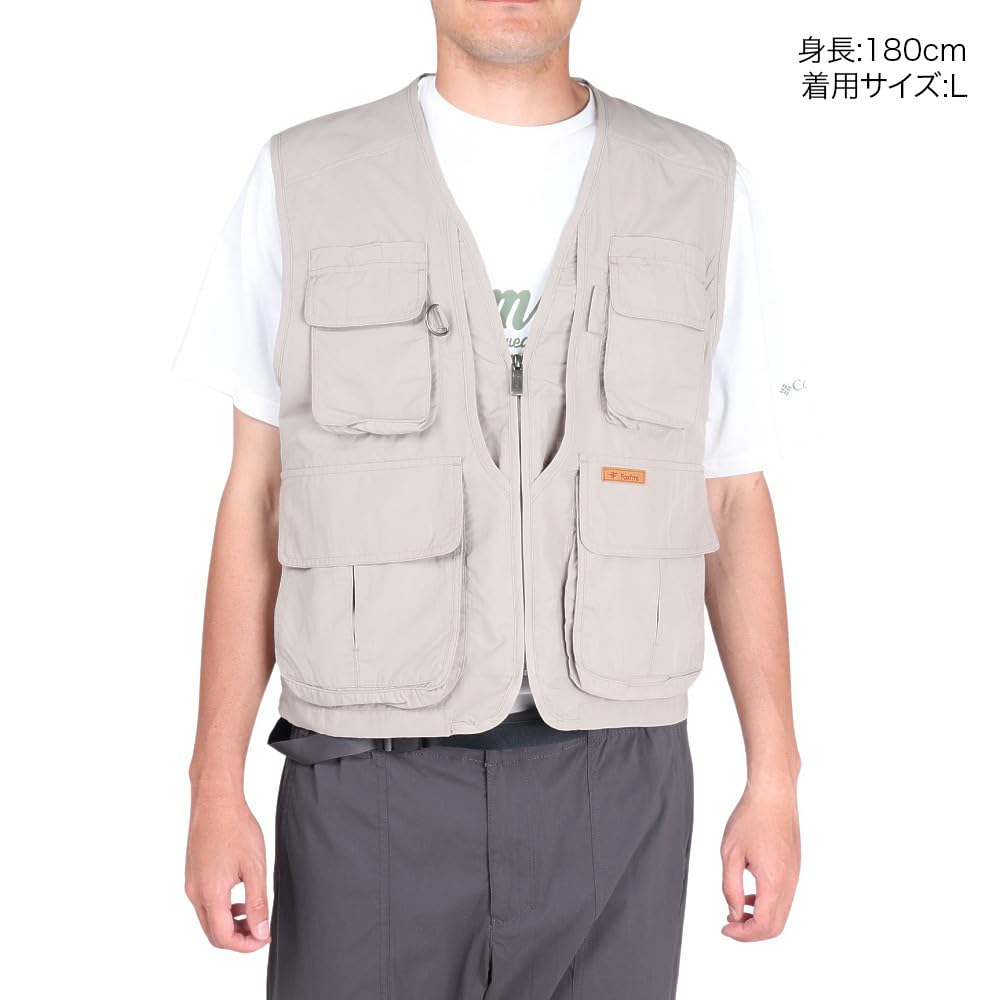 Foxfire Supplex Guide Vest Size M Men's II, Khaki, (5610055)