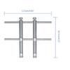 Solid Metal Camera Lens Spanner Wrench Lens Repair and Replacement Tool High Hardness Steel Wrench Replacements