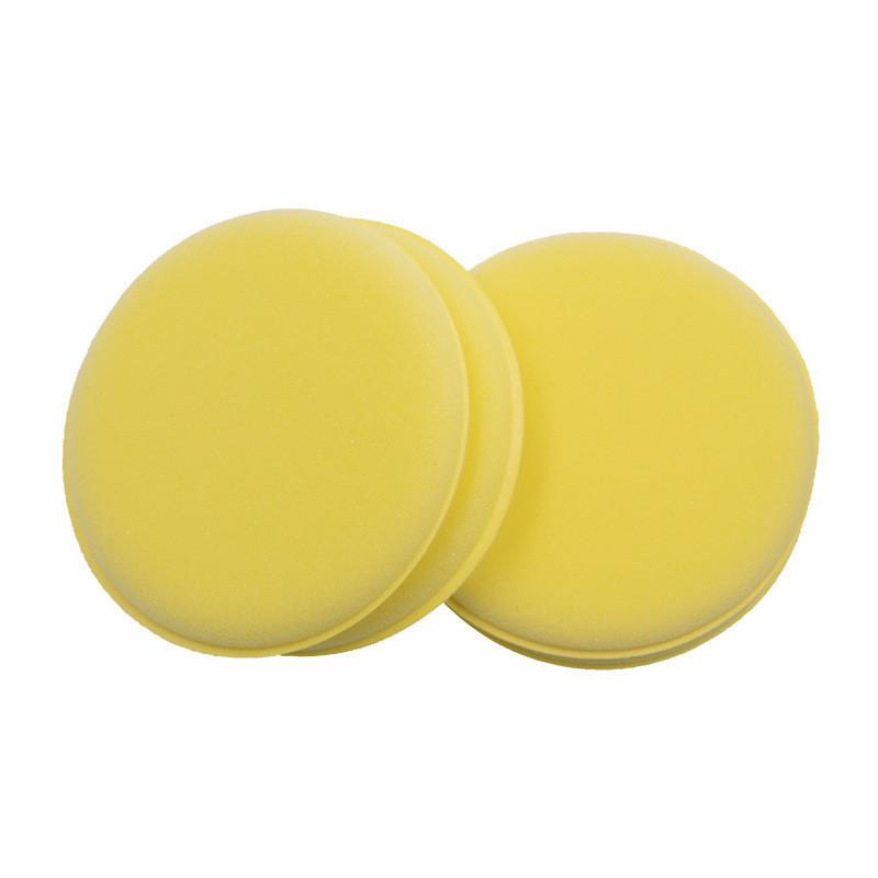 Car Waxing Sponge Round Edged Sponge For Cleaning Waxing Polishing And