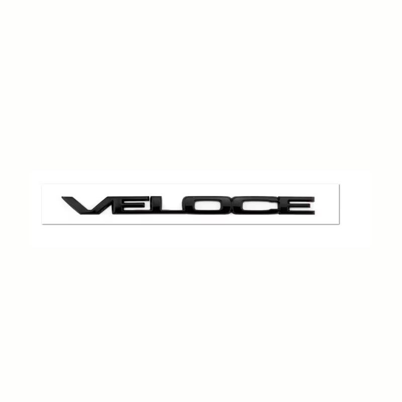 Car ABS Trunk Words Letters Logo Badge Emblem Decals Sticker For Alfa Romeo Giulia Stelvio Q2 Q4 Ti Veloce Auto Accessories