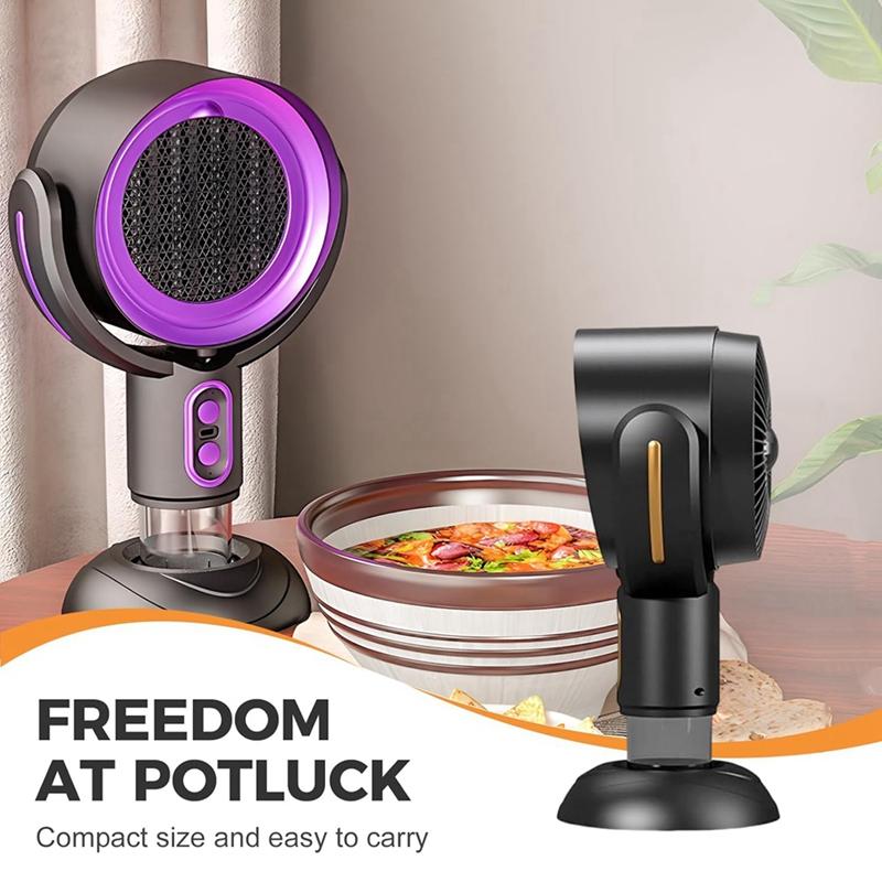 B97A-Purifier Fan, Removable And Washable Filter Portable Smokeaway Fan For Smoke, Smoke Away Purifier Fan