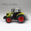 1:32 Excavator Bulldozer Model Toy Car Metal Body Sound Light Slide Forward Tractor Models Engineering Vehicles Ornaments Gifts