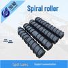 Spiral Rubber Idlers: Non-stick, Wear-resistant Rollers for Mine and Coal Conveying
