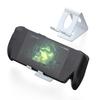Game Console Stand for ROG Ally/X for Switch 2 for Steam Deck Portable Metal Heat Dissipation Holder with Anti-Slip Silicone