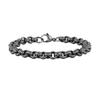 Vnox Punk Drachenschuppen Rolo Kette Armbänder Für Männer Jugendliche Jungen, Schlangenstrukturierte Edelstahl Glieder Armband Schmuck Geschenk