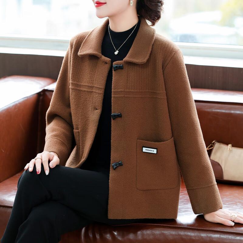 

Women s Elegant Lapel Casual Short Jacket XL