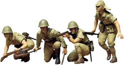 Tamiya 1/35 Military Miniature Series No. 90 Japanese Army Infantry Set Plastic Model 35090