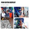 Línea de Carbono 2Juegos Simple Doble 100cm/140cm Leader para Pesca de Calamar Ika Metal Jigs para Calamar Accesorios de Pesca en Mar para Pescadores