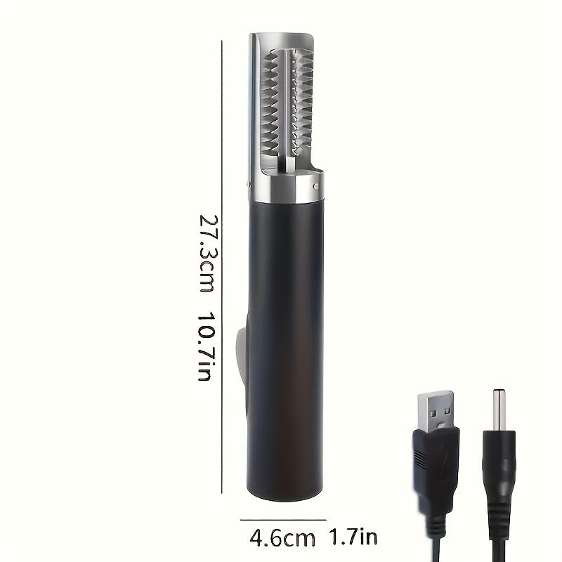 Portable Electric Fish Scale Remover,Stainless Steel,USB Rechargeable, Efficient Fish Scale Remover, Suitable for Seafood, Kitchen Essential nero