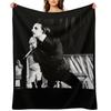 The Punk Rock Band - The Black Album Throw Blanket Thin Soft Plush Plaid Hair manga Blankets