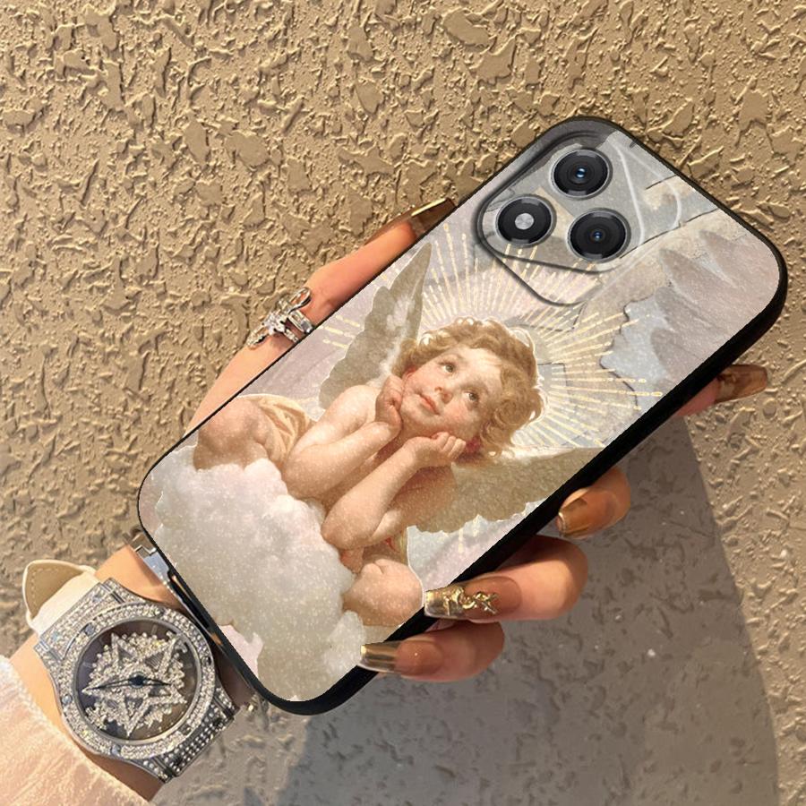 Case for Honor X6 90 Magic5Lite X5b X9a 200 400 Lite X7 X8 8X 70 Funda Phone Cover Cute Angel