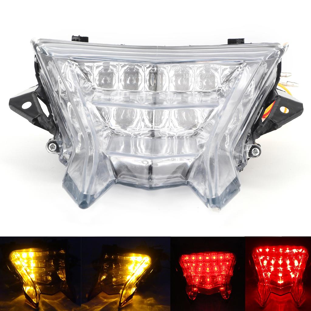 LED Taillight Assembly Running Lamp Turn Signal Transparent Lens Fit for S1000RS1000RRHP4