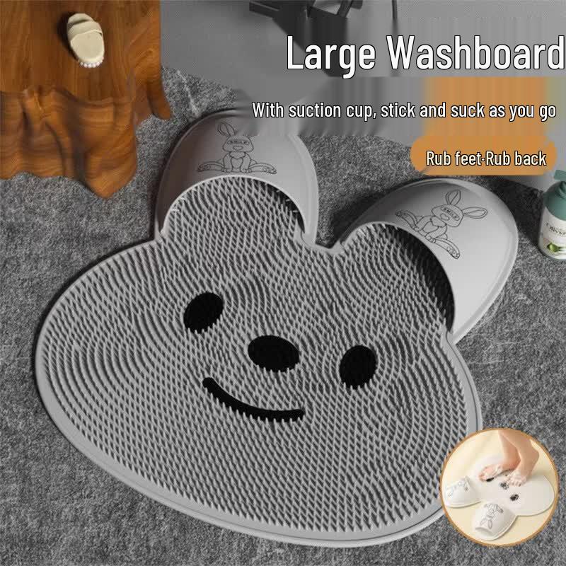 

Silicone Non-Slip Foot Scrubber & Massager Mat