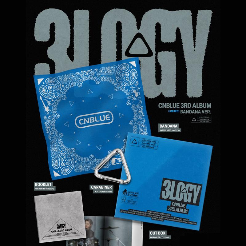 CNblue 3rd Full Album [3LOGY] MD - BANDANA Ver. *LIMITED EDITION*