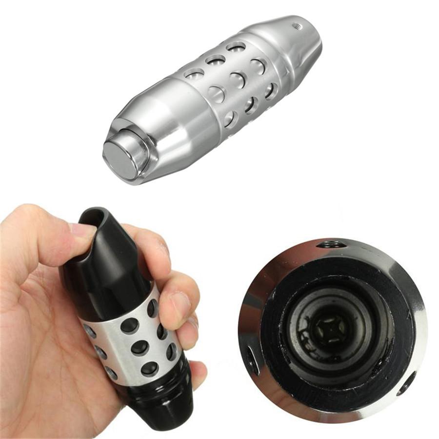 Silver Aluminum Automatic Auto Car Gear Stick Shift Shifter Lever Knob Universal