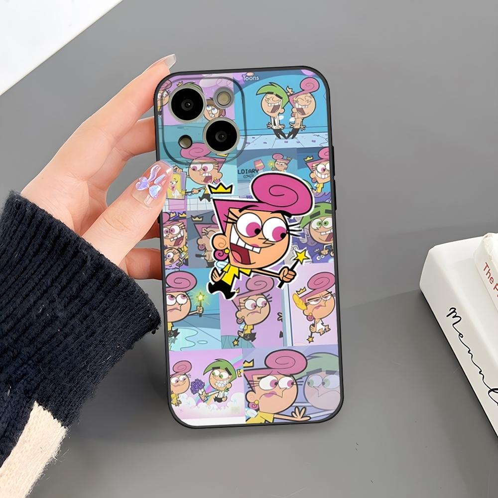 

Cartoon The Fairly OddParents Phone Case For Iphone 17 Pro Max 16 15 14 Pro Max 13 Mini 11 12 Xr X Xs SE Plus Back Cover iPhone 17