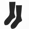 Thermos Warm Comfort Crew Sizes Cold Winter Warm Deodorizing &ONDO Socks, Length, 25-27cm, Black, Comfortable, Protection, Warmth, Socks,