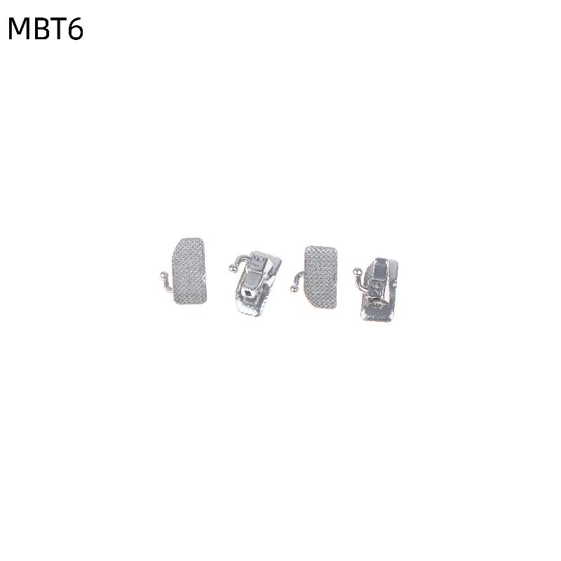 

4Pcs Orthodontic Dental Buccal Tube Bondable Roth/Mbt/Edgewise 0.022 1St/2Nd Dentistry Materials MBT6