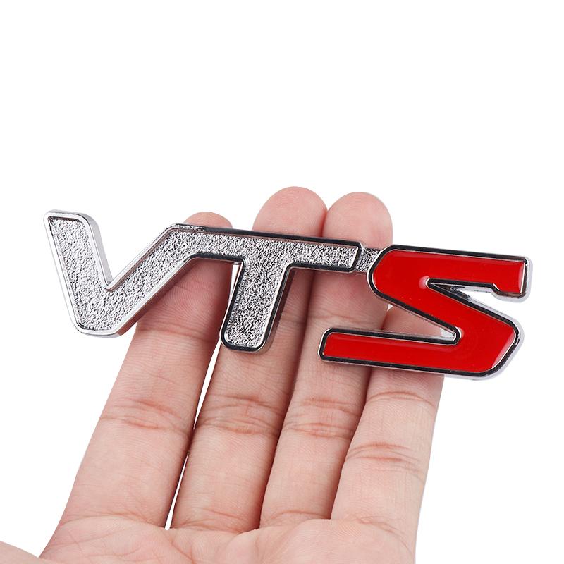 

1PC Metal Car VTS Letters Emblem Badge Sticker Rear Trunk Emblem Stickers For Citroen C3 Aircross C4 Picasso Cactus C1 Styling