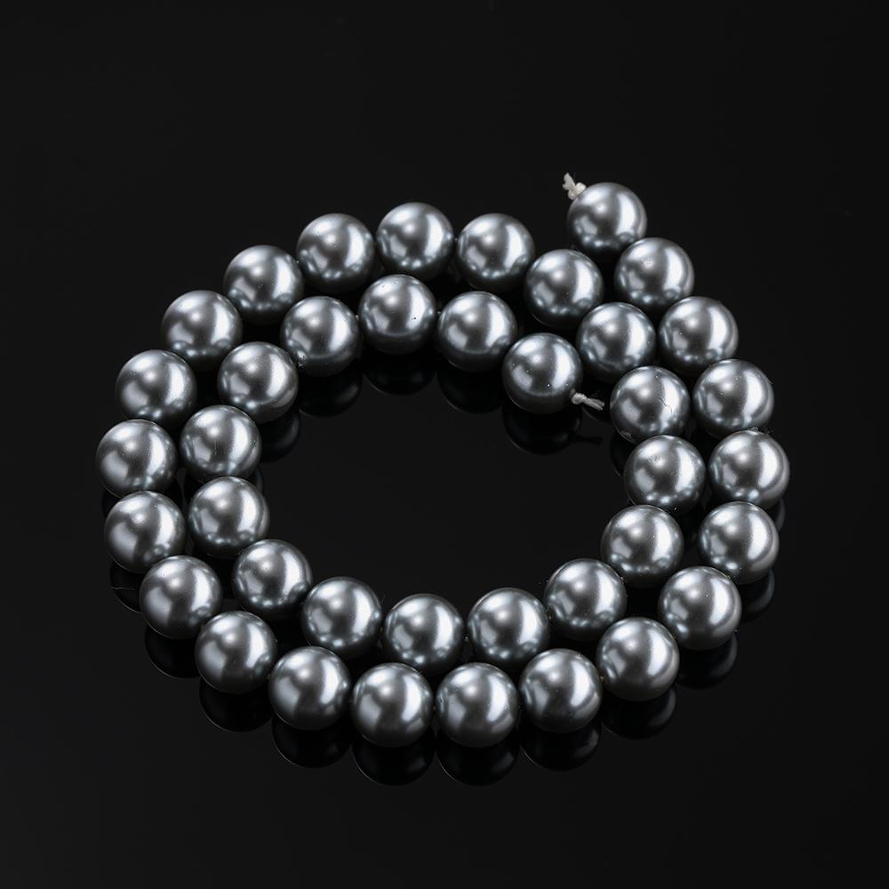1Strand 4-10mm About 39-96pcs Glass Artificial Pearl Round Spacer Loose Beads for DIY Jewelry Bracelets Necklaces Making Supplie