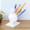 Emperor Caesar Creative Desk Pen Holder Unique Figurine Office Organizer In Stylish Design