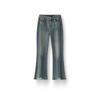 Semir Women's Split Raw Hem Flare Jeans