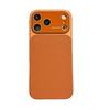 Applicable to iPhone17 leather mobile phone case, high-value couple Apple 16proMax large window all-inclusive protective case