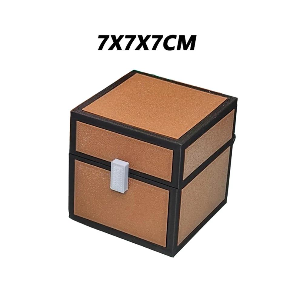 

Коробка для хранения MC Магнитный Пиксельный Милый Органайзер для украшений Мини-кейс для мелочей Игрушка Блочный стиль Настольное украшение Песочница Игровые фанаты