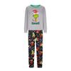 Parent-child Christmas Print Home Suit Long-sleeved Top And Pants