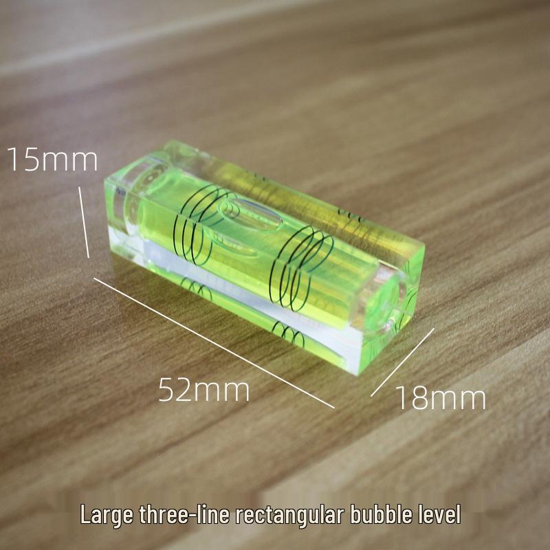 Livella a bolla mini universale con luce laser verde