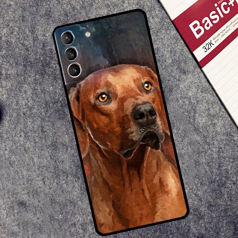 Rhodesian Ridgeback Hund Hülle Für Samsung Galaxy S25 S26 Ultra S20 S21 S22 S23 S10 Plus S25 FE S24 Ultra Hülle Coque