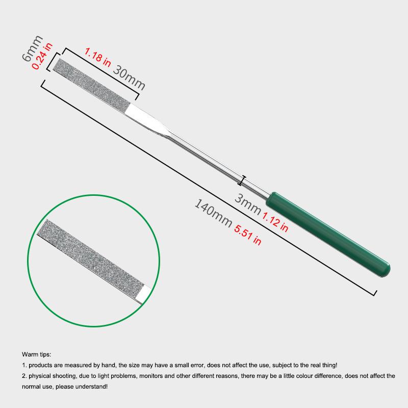 1 PCS Special-Shaped Diamond File Rust Removal Deburring Grinding Tool for Jewelry Metal Ceramic Glass Stone Craft Hand Tools