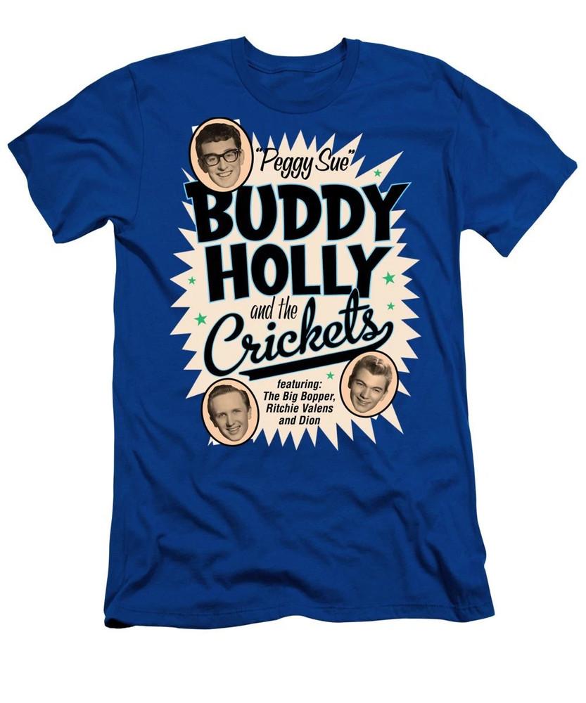 Buddy Holly And The Crickets Shipped From USA  Full Size S-5XL Unisex T-Shirt XXXXL