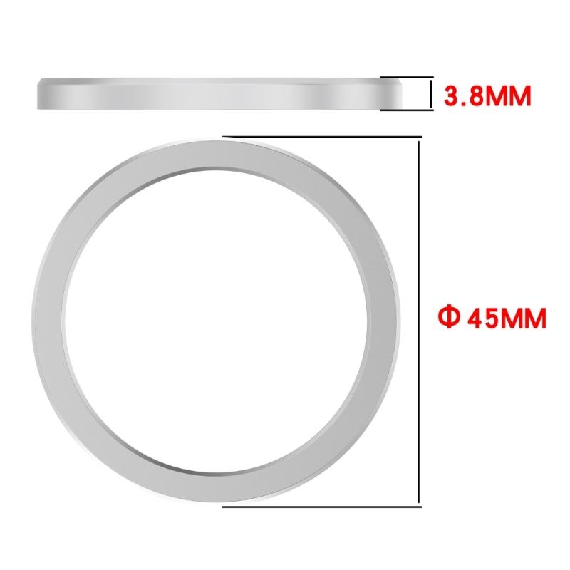 Aluminum Alloy Watch Frame With Reinforced Glass Screen Guard for CMF Watch P2 Smartwatch Scratch Resistance