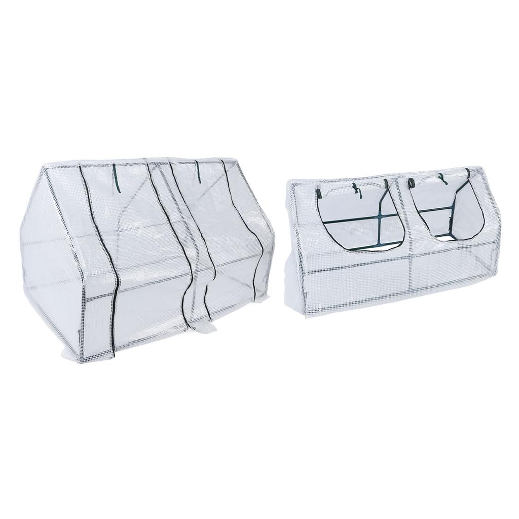 Garten Gewächshaus Professioneller Frostschutz UV-Beständigkeit Winddicht Stahlrahmen Indoor Gewächshauszelt Für Garten Zuhause