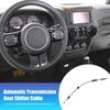 X AUTOHAUX Automatic Transmission Gear Shift Cable for Jeep Wrangler V6 Auto Trans Control Lever Cable Assembly Range Select Lever Kit 3.8L 2007-2011